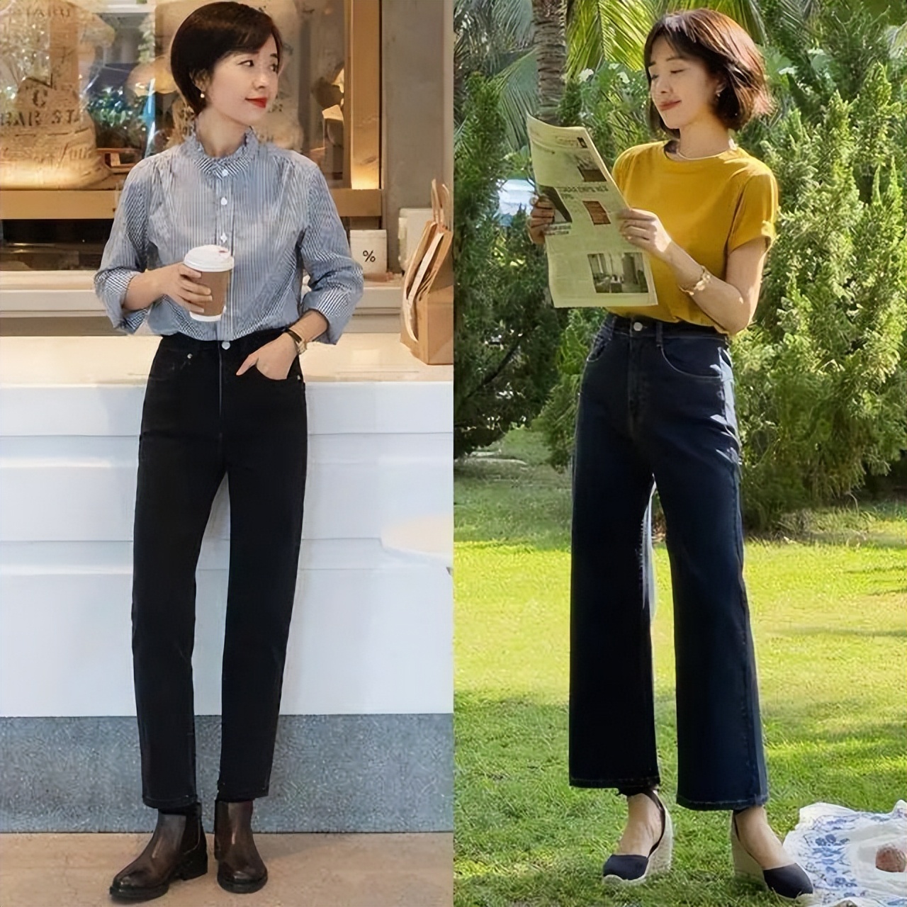 今年“9分裤”火了,试试这几款,轻松打造多元化的时髦感