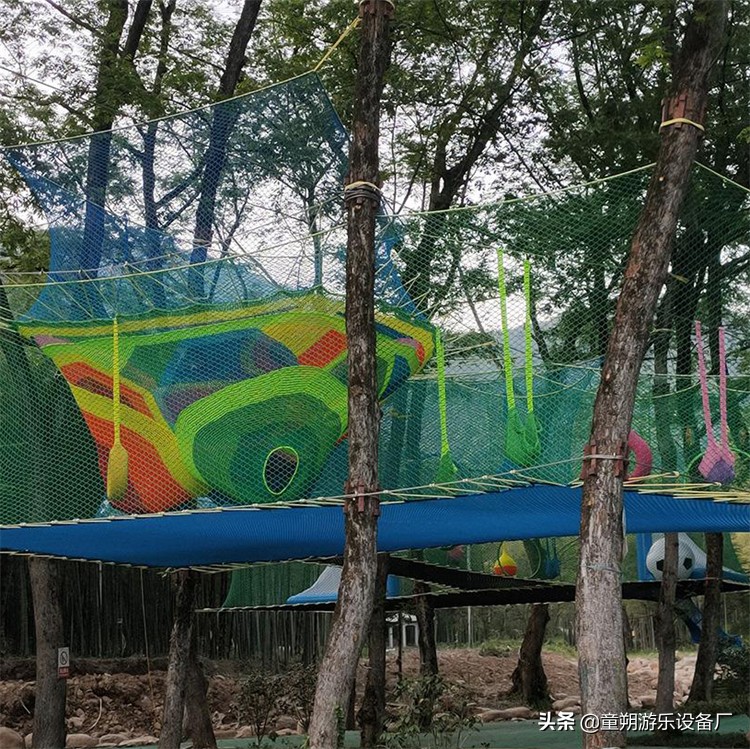 空中丛林魔网游乐设备,亲子乐园丛林魔网厂家供应商