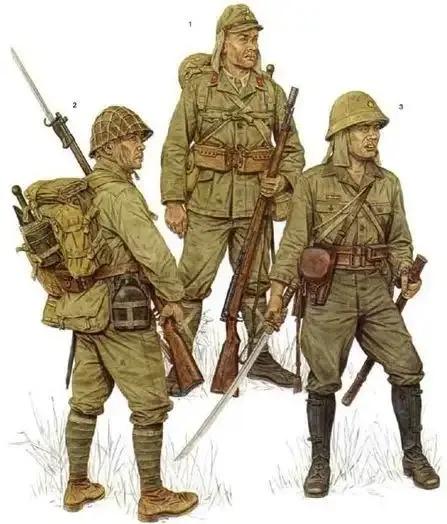 日军为何帽子上挂两块布,为什么日军的帽子上有五角星