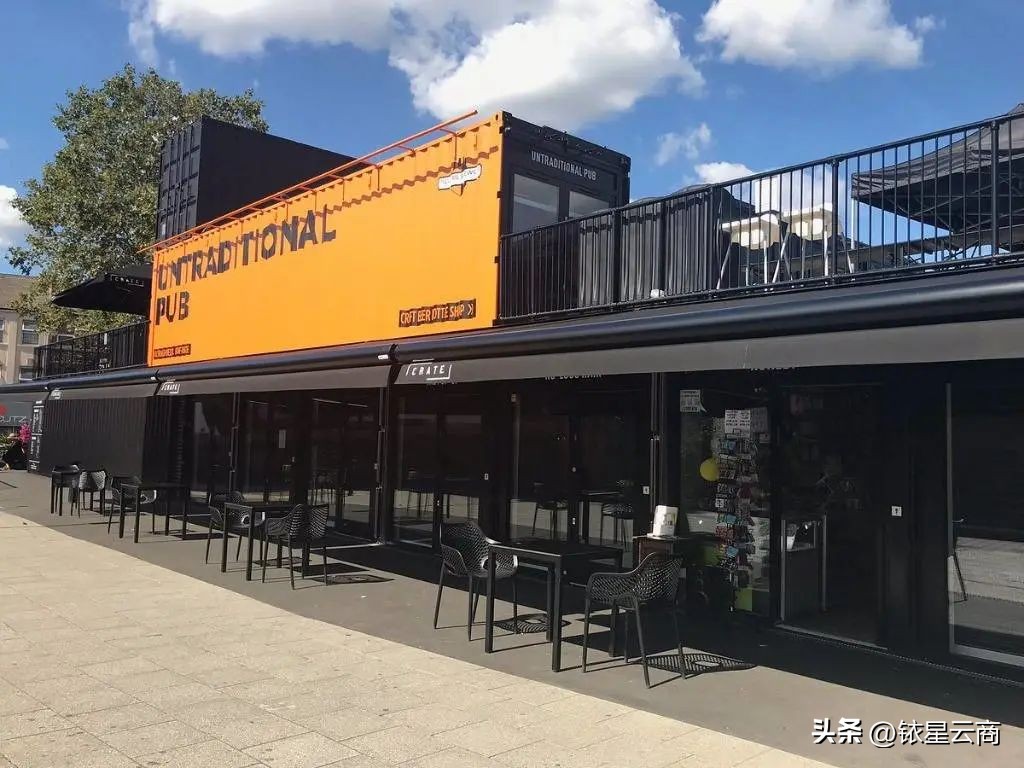 模块化集装箱餐厅,集装箱餐饮网红店