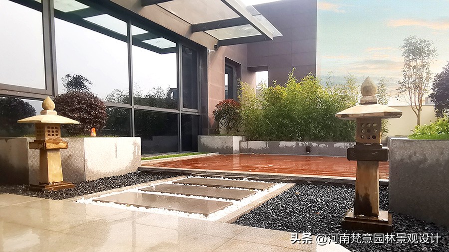 郑州屋顶花园设计制作,郑州高效服务的楼顶花园设计