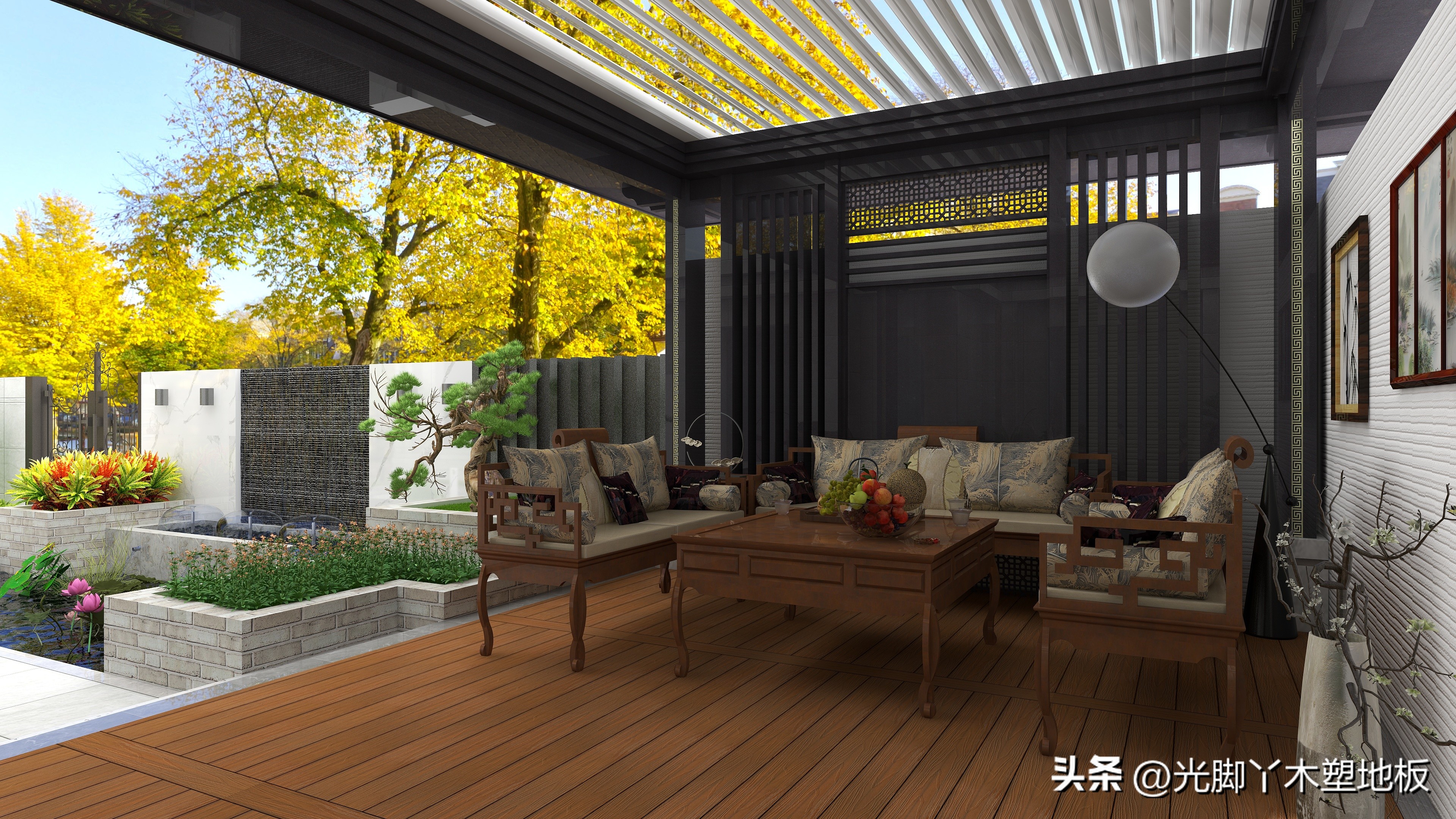 木塑材料：引领户外园林新潮流！木塑产品：绿色环保的独特风景