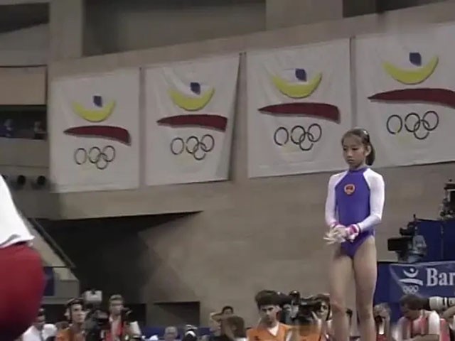 体操名将陆莉现在照片,体操选手陆莉