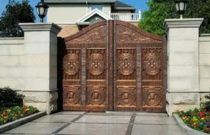 大门向内和向外开有什么讲究的吗,庭院大门开在朝南偏西好吗