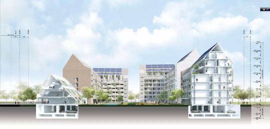 零碳排、零废弃、以租代售的模块化新型小区，还能种菜养鱼