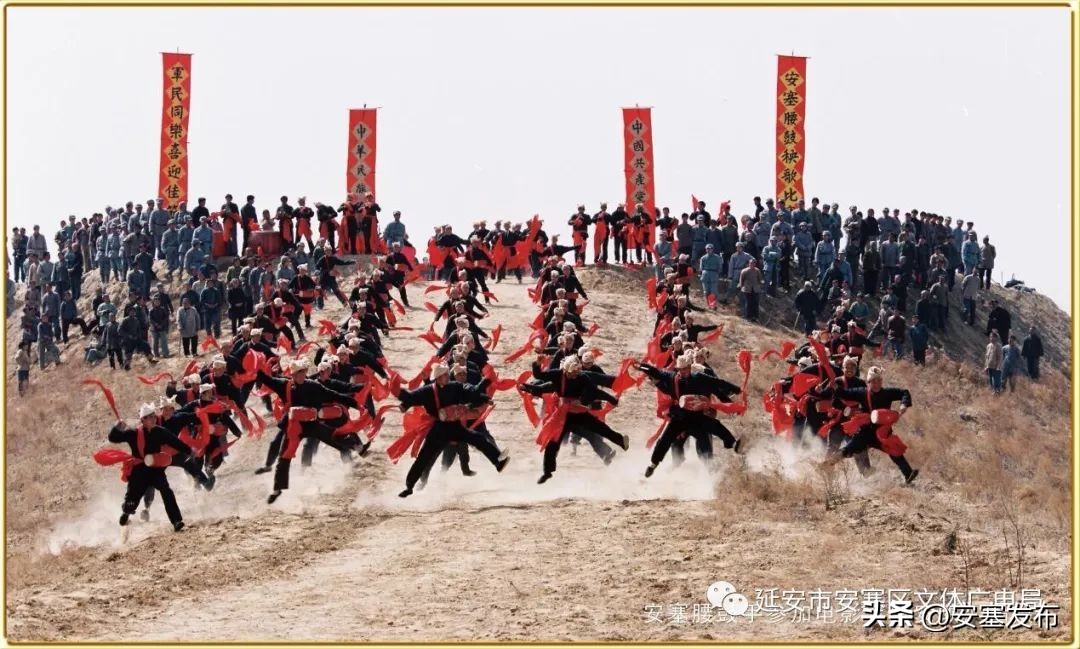 鼓王安塞腰鼓视频,陕北安塞腰鼓老鼓王