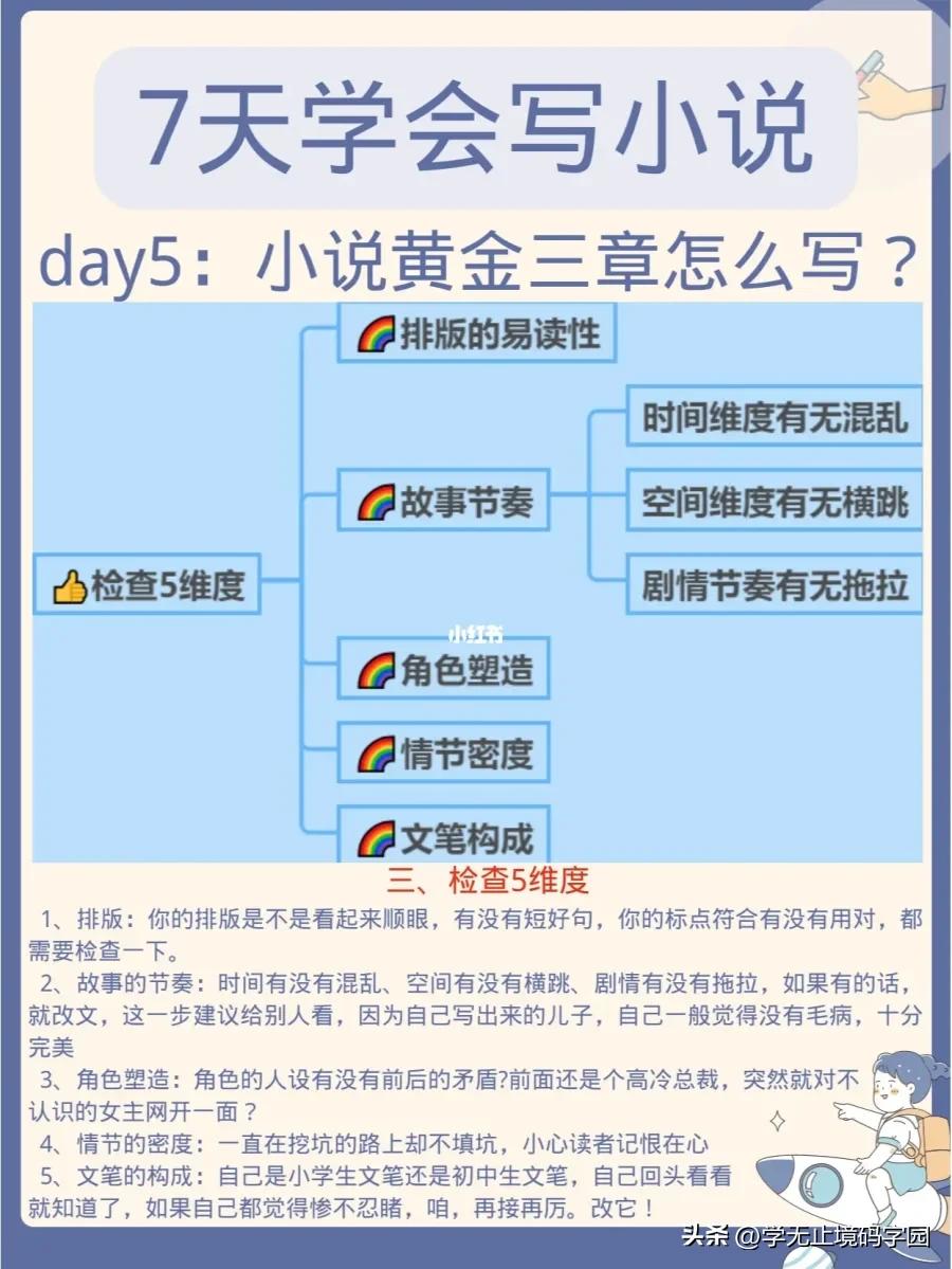 7天学会动笔写小说,90天学会写小说