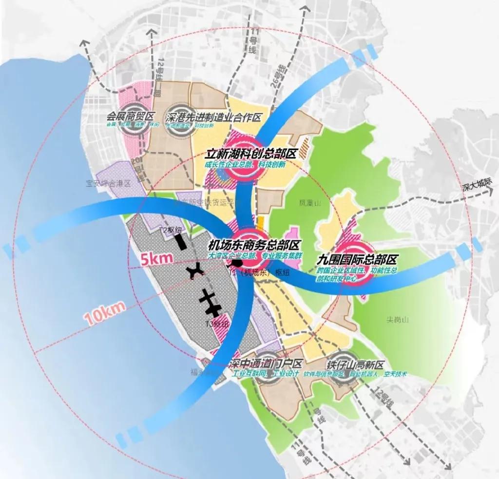 宝安打造海滨城市,宝安中心区发展规划