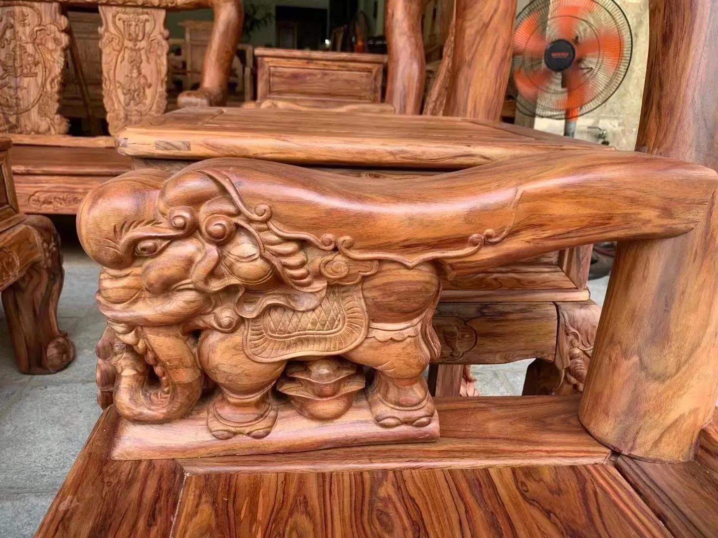 战国黄花梨,越南黄花梨战国沙发十件套