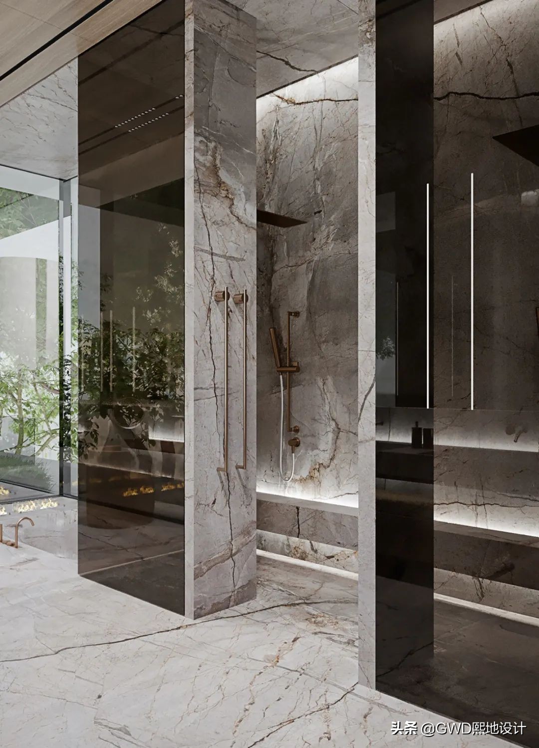 最美卫生间装修效果图,2021最火卫生间设计效果图