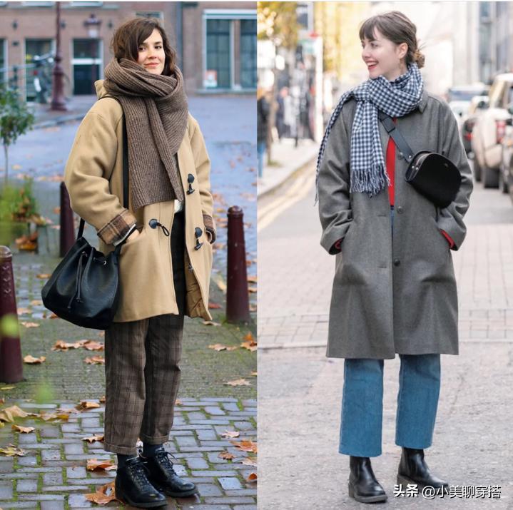 冬季复古法式穿搭女高级感,冬天法式风搭配穿在身上出街