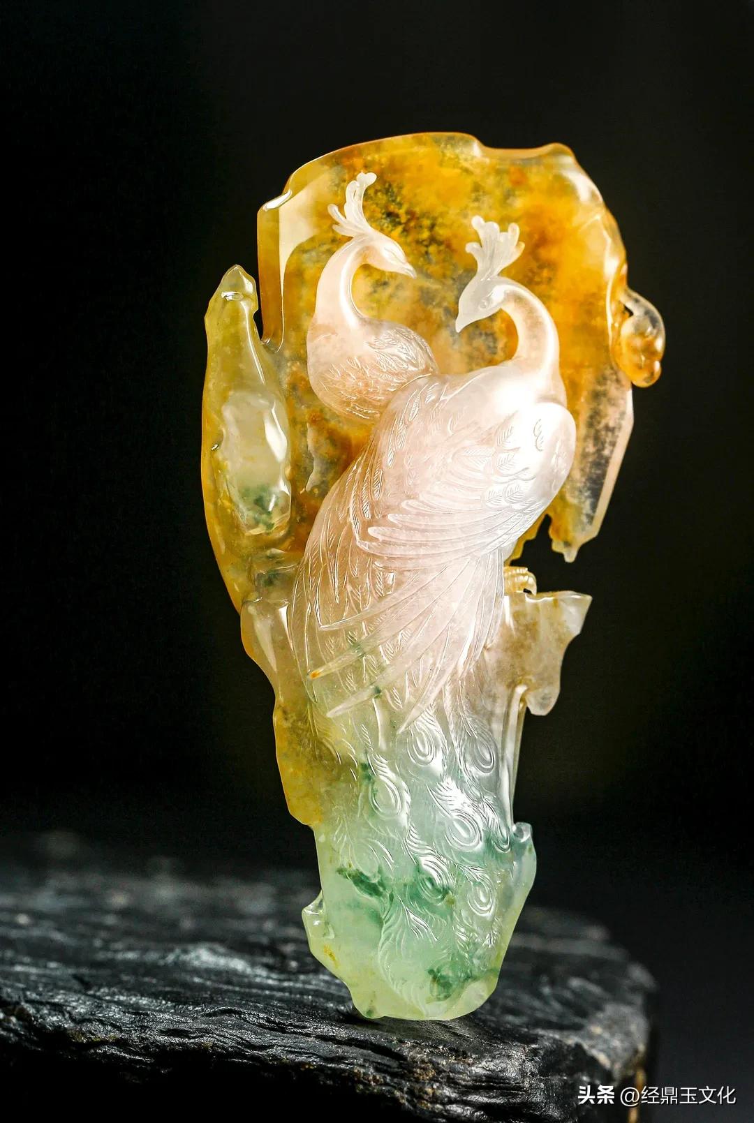翡翠白棉做什么题材好,高品质翡翠料子