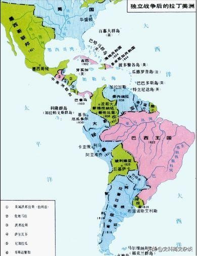 拉美独立战争的两个阶段,拉美独立战争