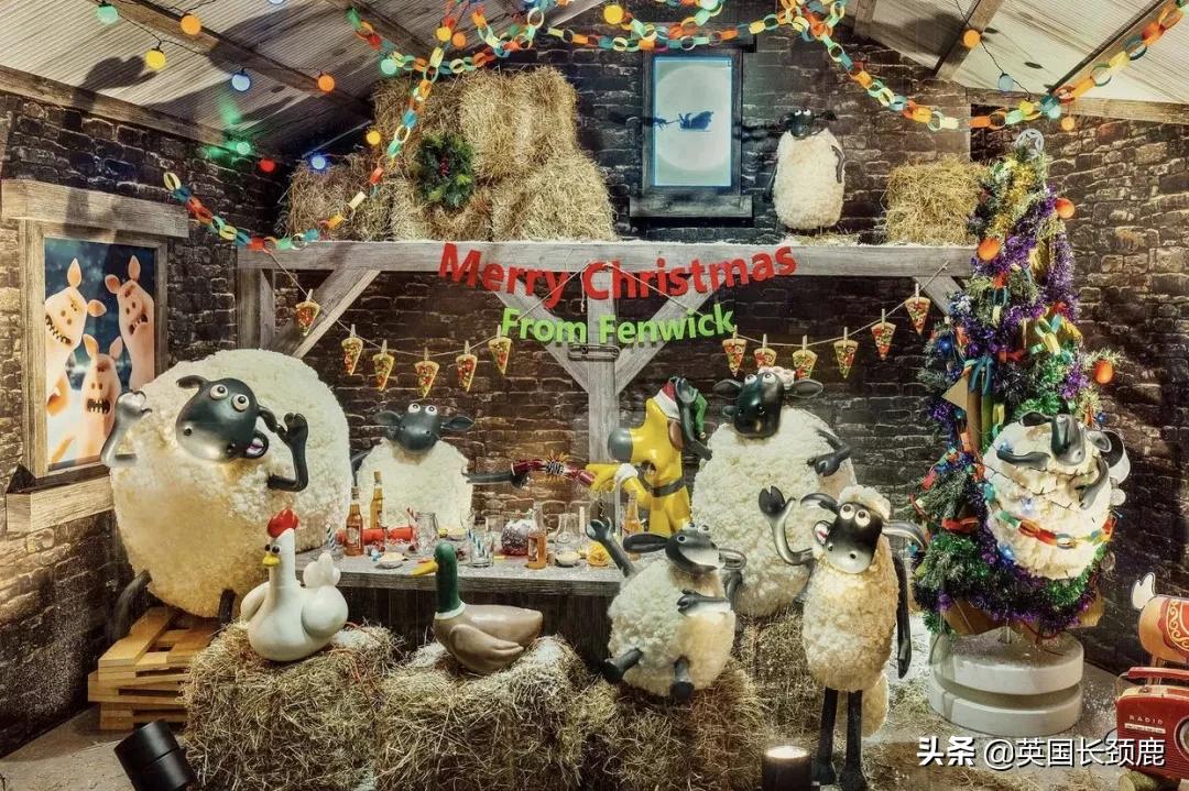 伦敦圣诞橱窗,2021年英国圣诞