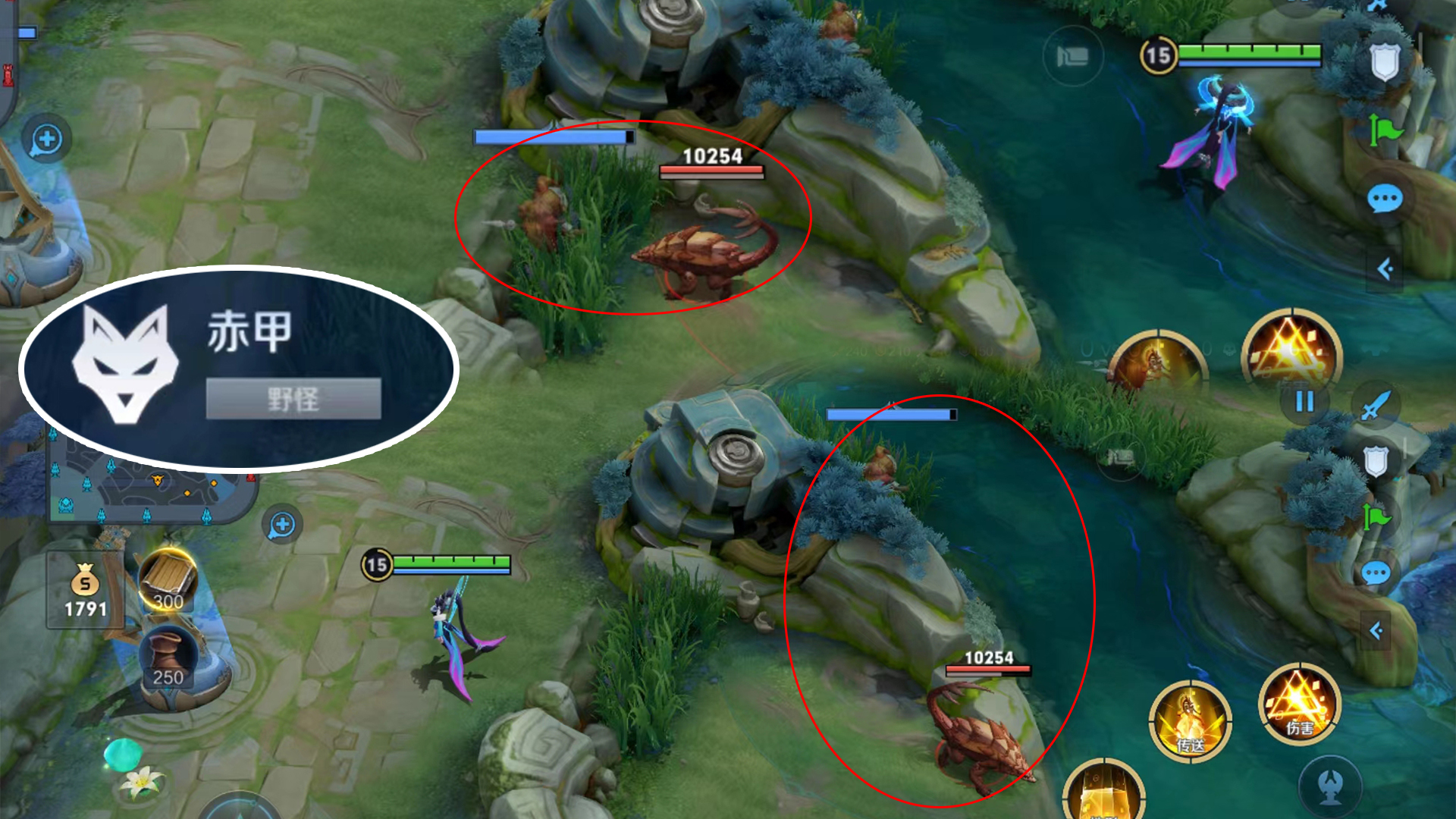 峡谷八大探草技巧,野怪探索草丛神技