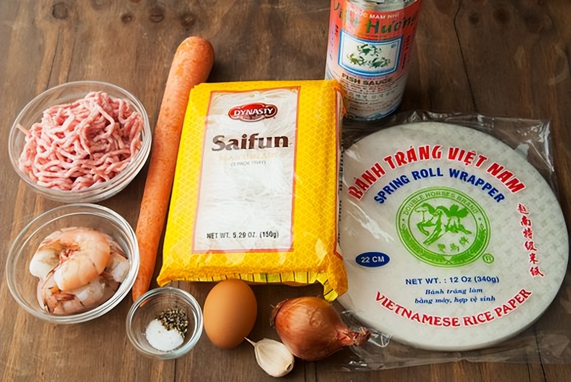 越式香炸春卷,美食推荐炸春卷