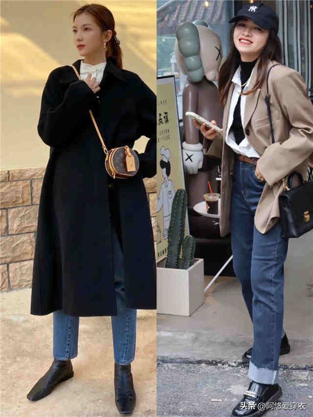 女裤子烟管裤收脚,最流行的收腿裤