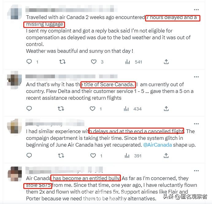 加航的奇葩事件,加航多伦多飞中国