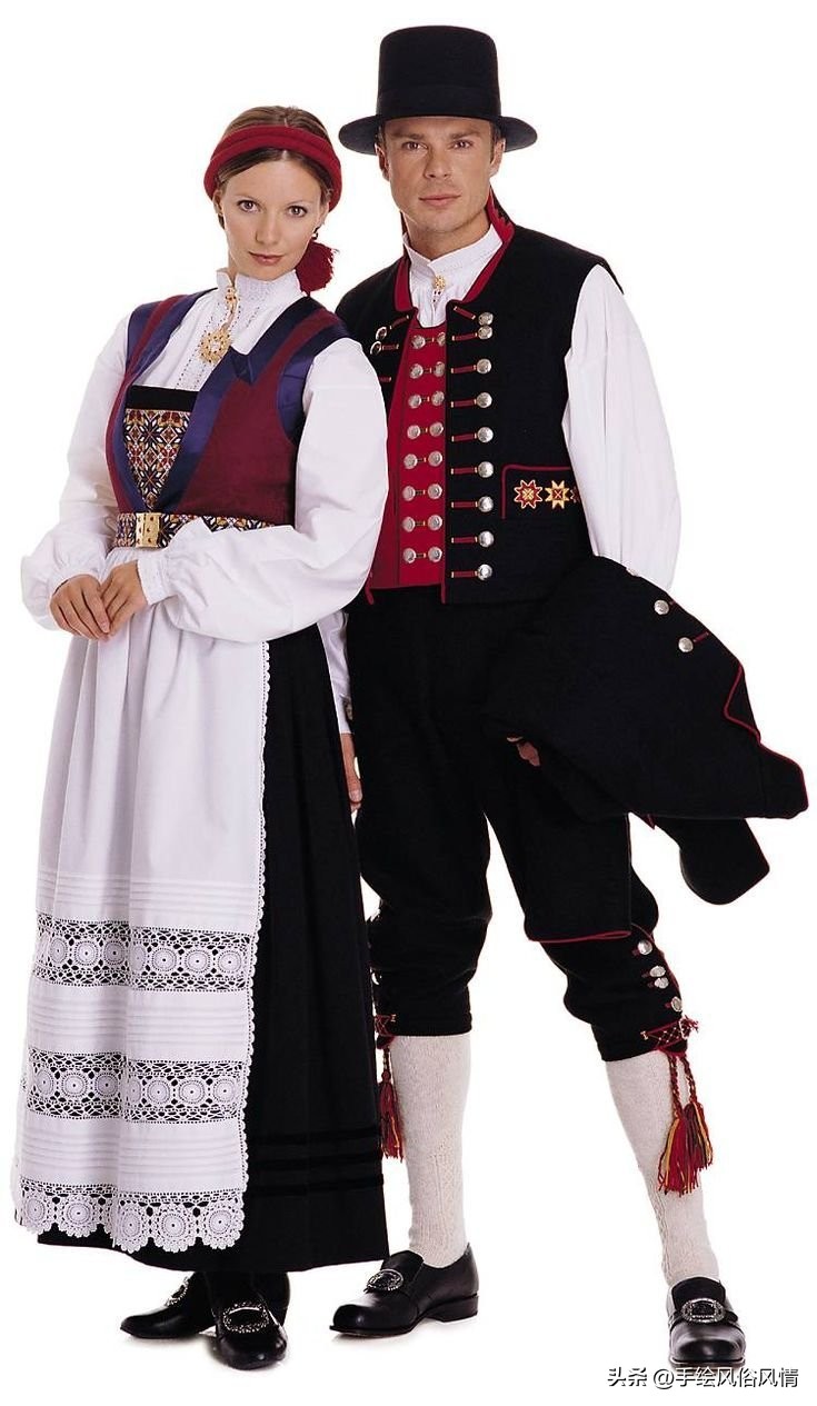 法国民族服装,法国和沙俄军服