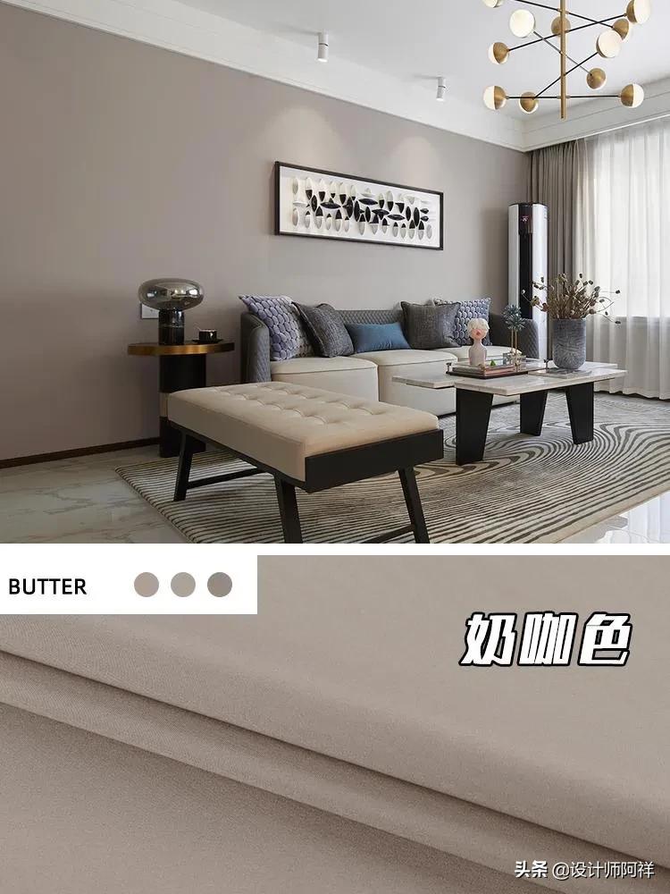 墙布柜子颜色配色表大全,墙布30平方装修效果