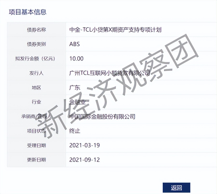 tcl小额贷款公司,tcl旗下子公司名单