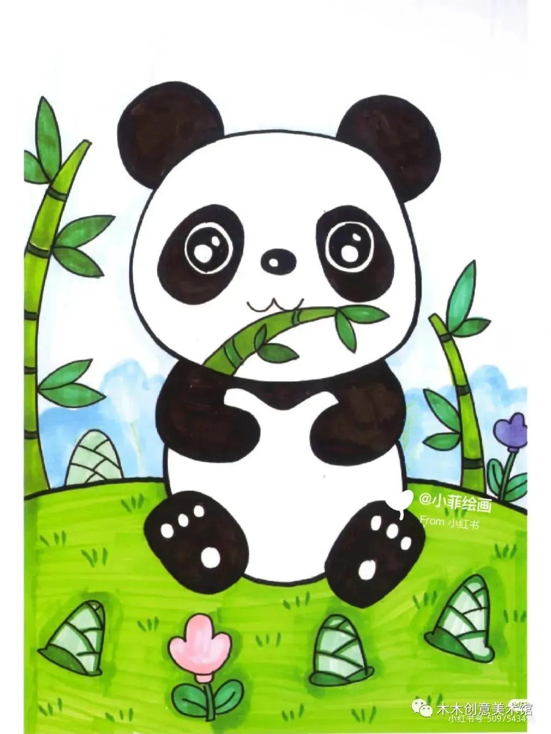 马克笔画儿童画简单好看,儿童马克笔画画简单又好看图片