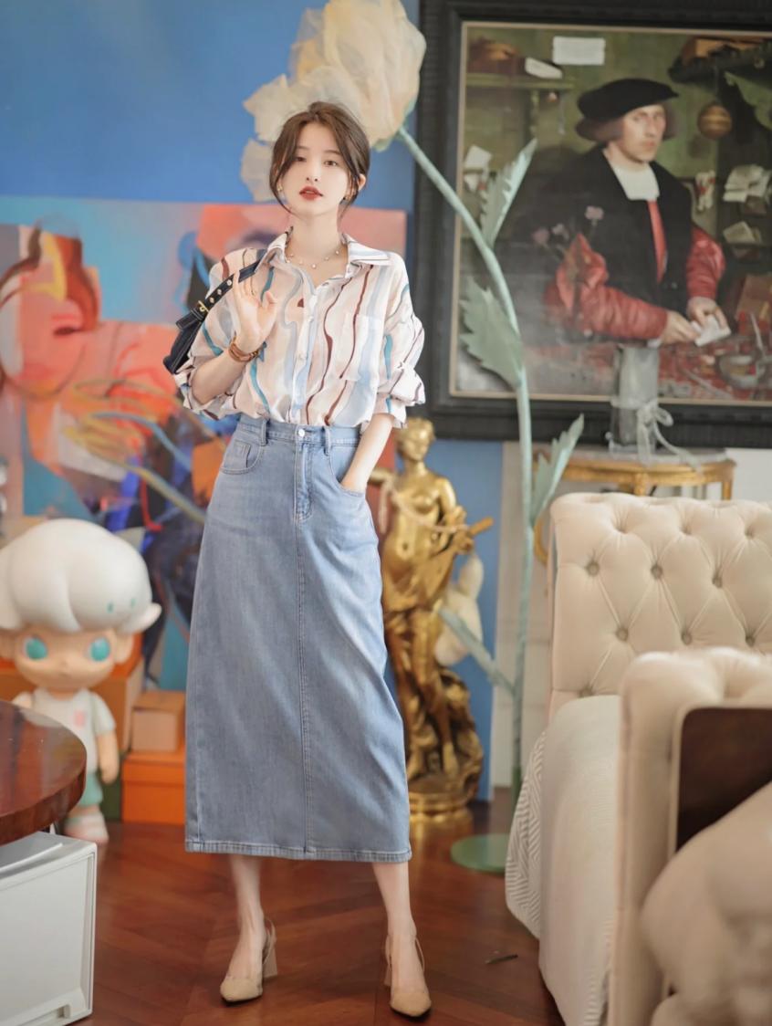 80年代复古港风花衬衫,复古穿搭80年代花衬衣秋冬