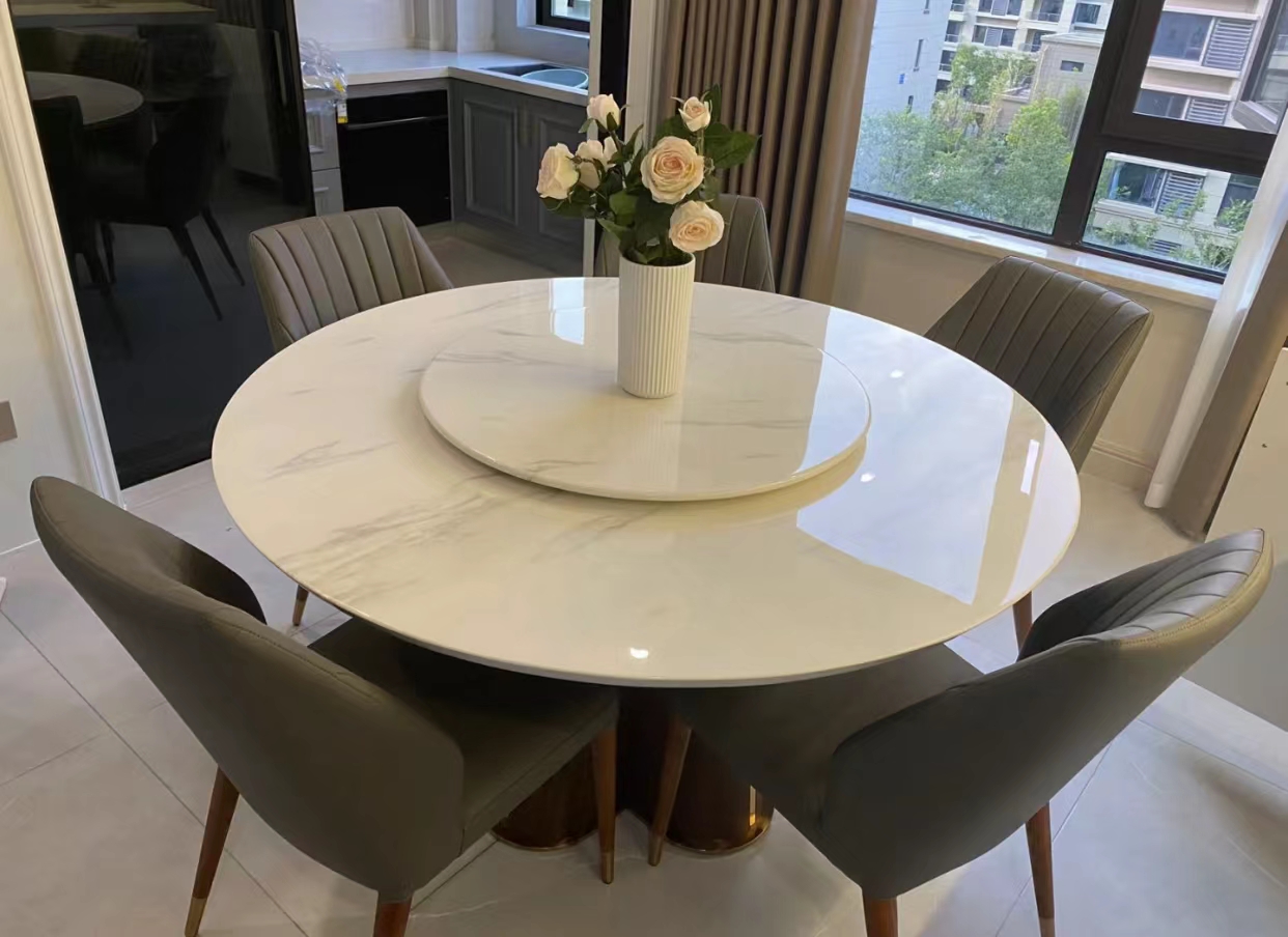 岩板餐桌使用过程中会裂吗,岩板餐桌角裂了