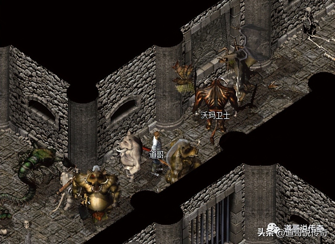 热血传奇中沃玛卫士多久刷一回,热血传奇地图爆的装备