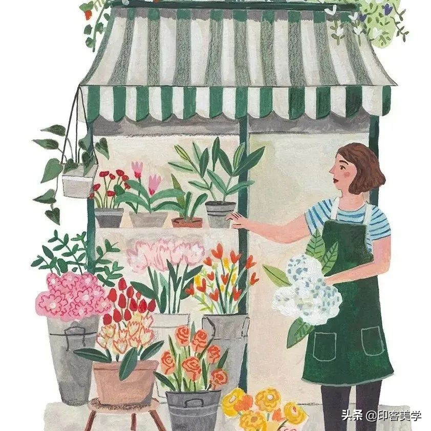 小众插画头像,分享给大家一组我的原创插画头像