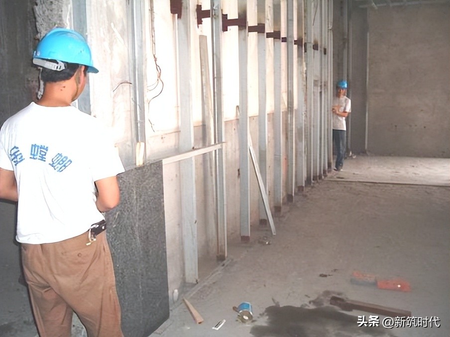 墙面石材干挂的施工规范,墙面石材干挂施工工艺横剖图