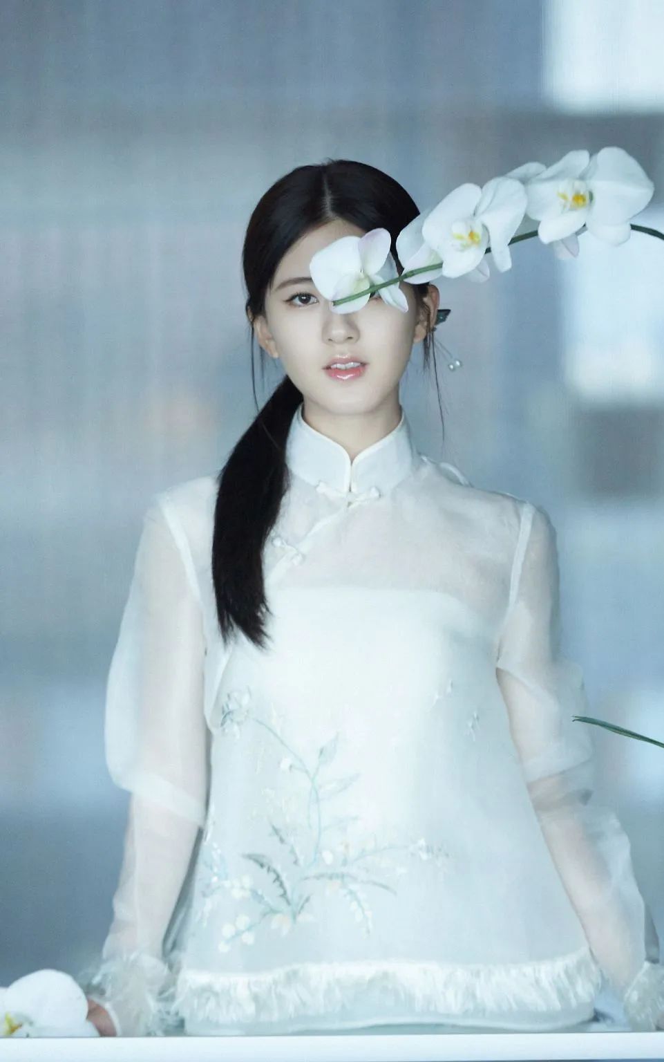 赵露思穿上廉价中国风礼服，俗成了18线网红