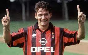 80后球迷心中的球星,老球员巴乔年轻的样子