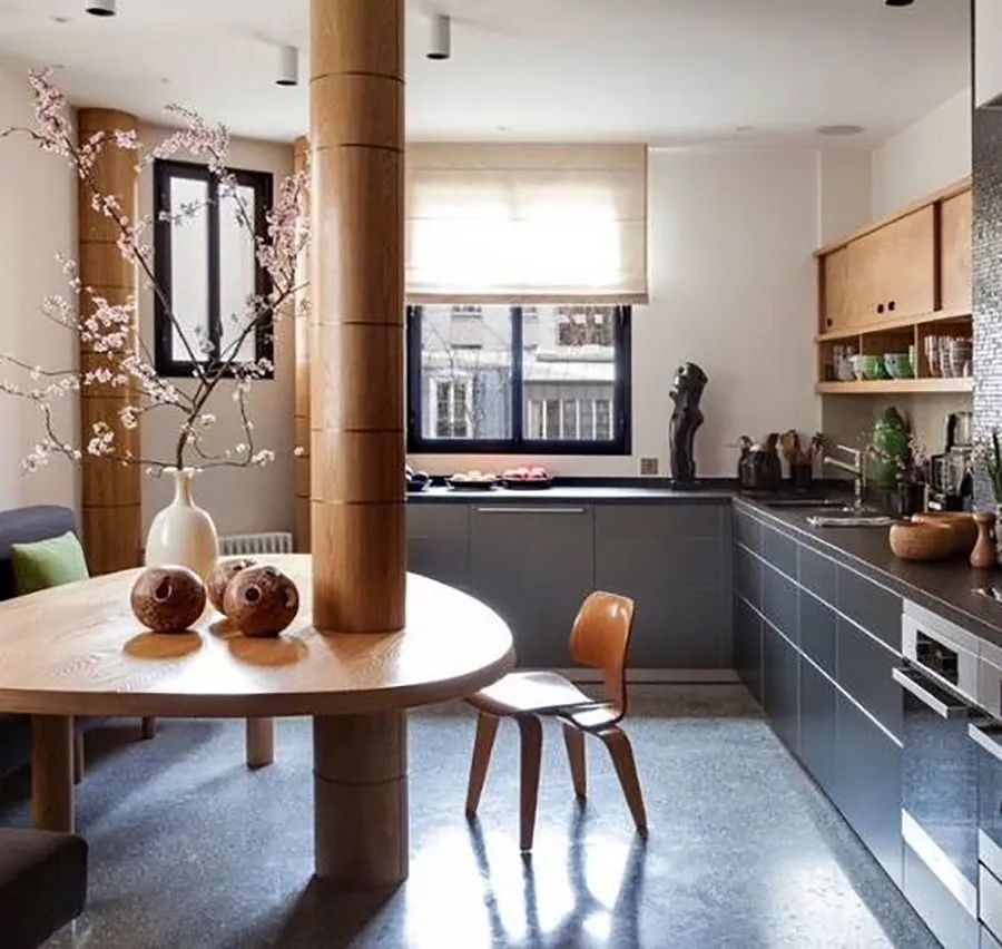 承重墙巧妙改造成开放厨房,承重墙巧妙改造成书房