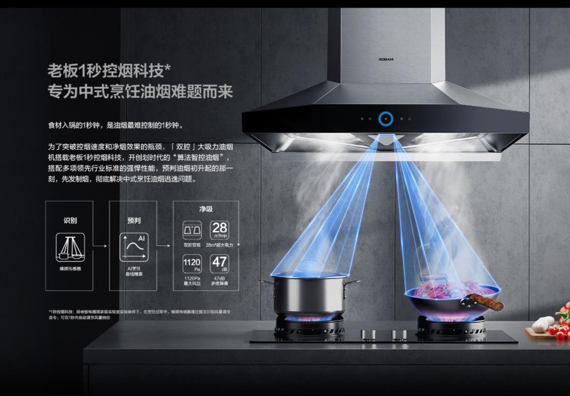 老板油烟机大吸力适合开放式厨房,老板油烟机大吸力体验