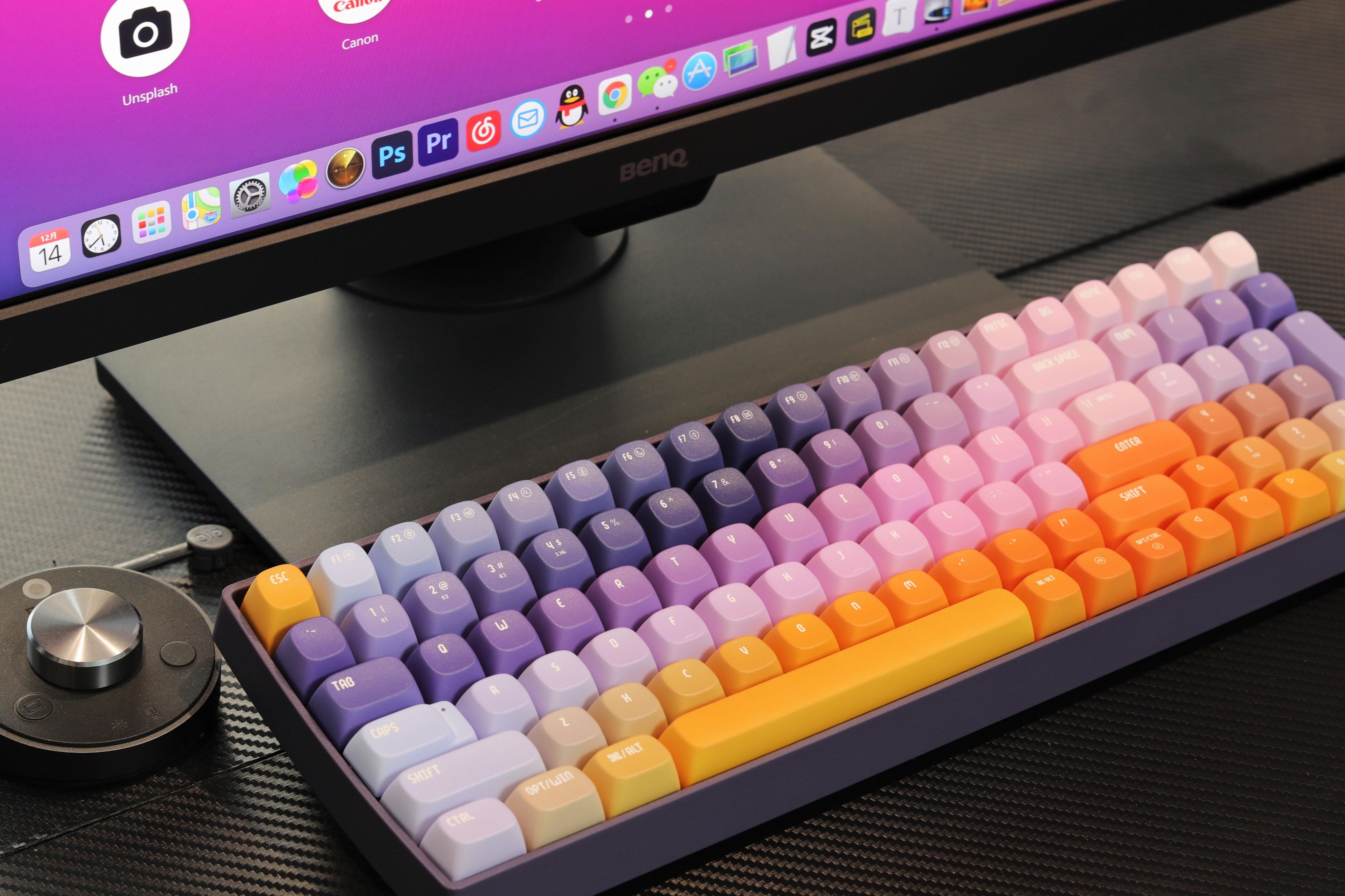 洛斐和keychron机械键盘对比,洛斐星河小翘最低多少钱