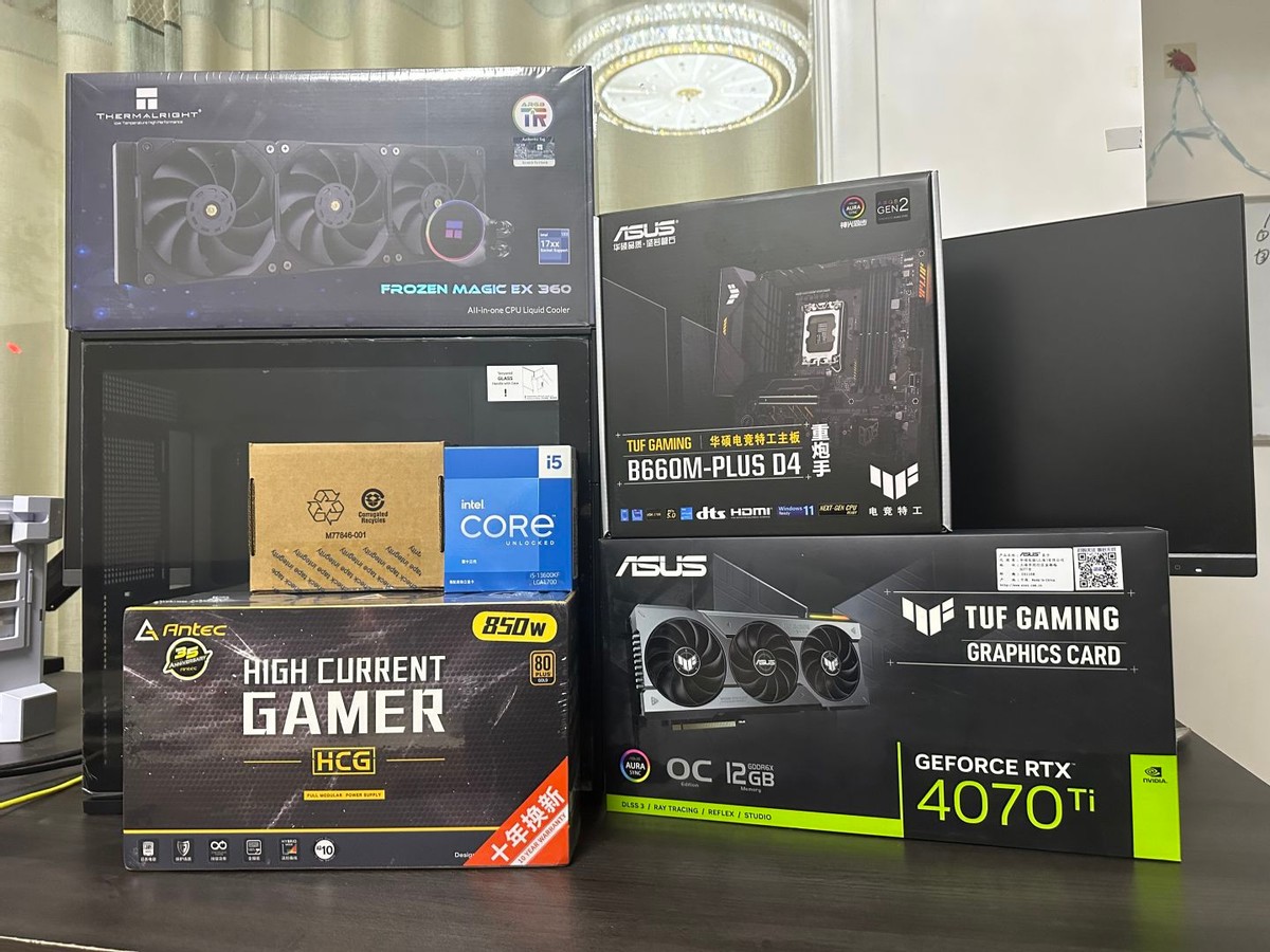 13600kf4070ti吃鸡2k多少帧,13600kf3060ti装机搭配