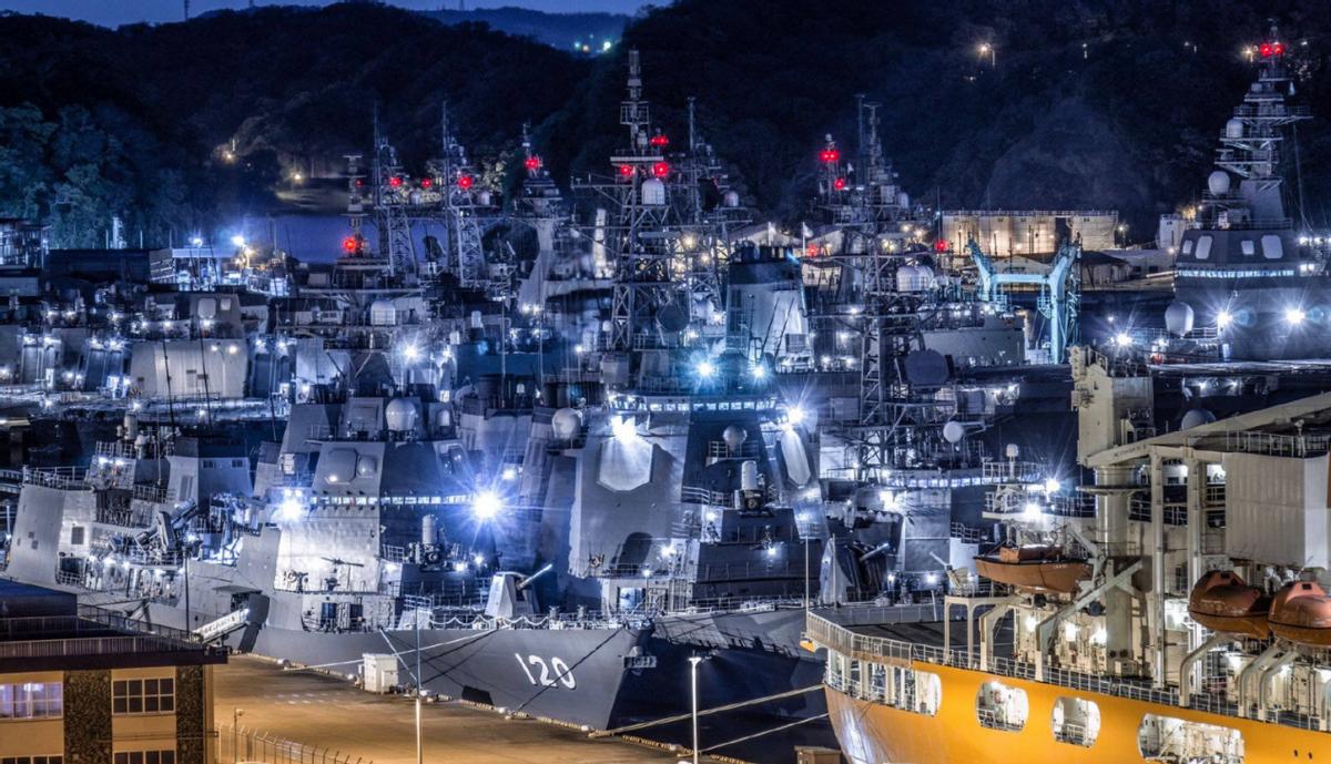 中俄轰炸机战略巡航日本海画面,一石二鸟还是一蛋二鸟