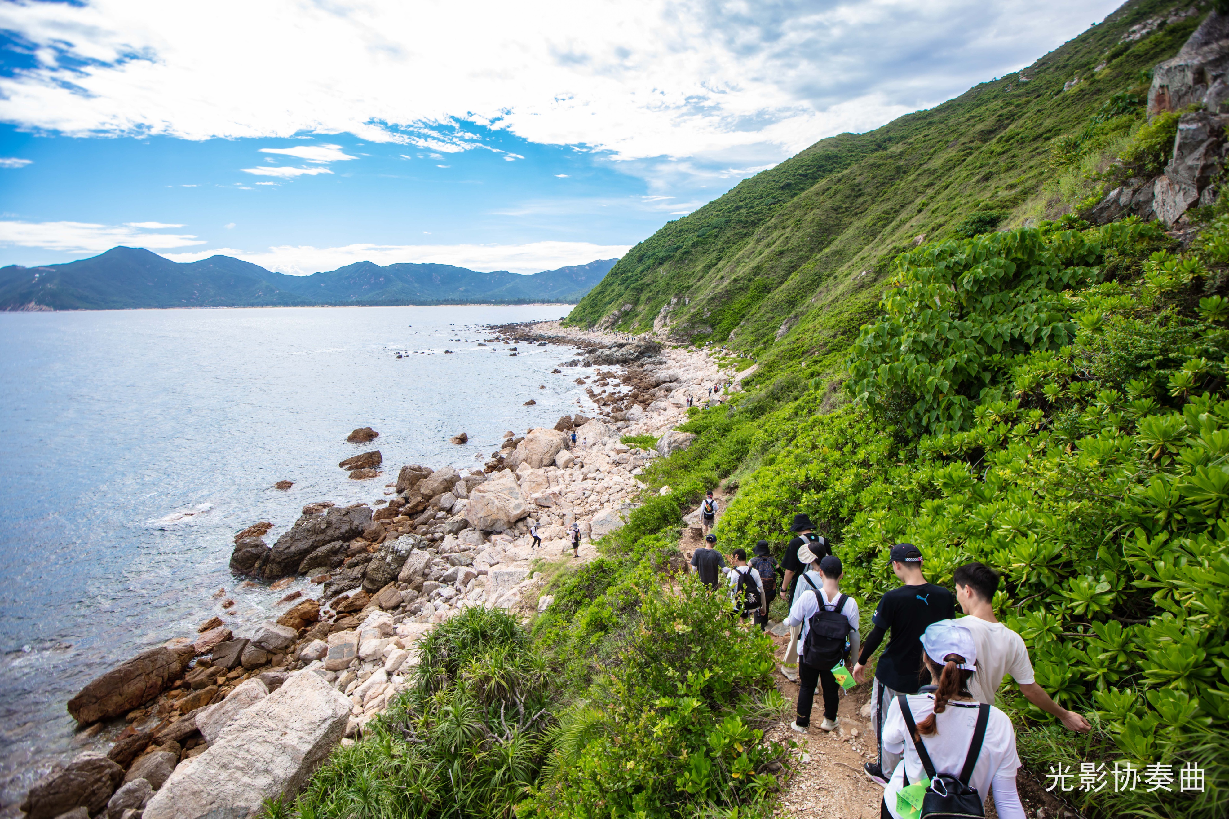 深圳大鹏比较干净的海滩,深圳大鹏半岛海滩