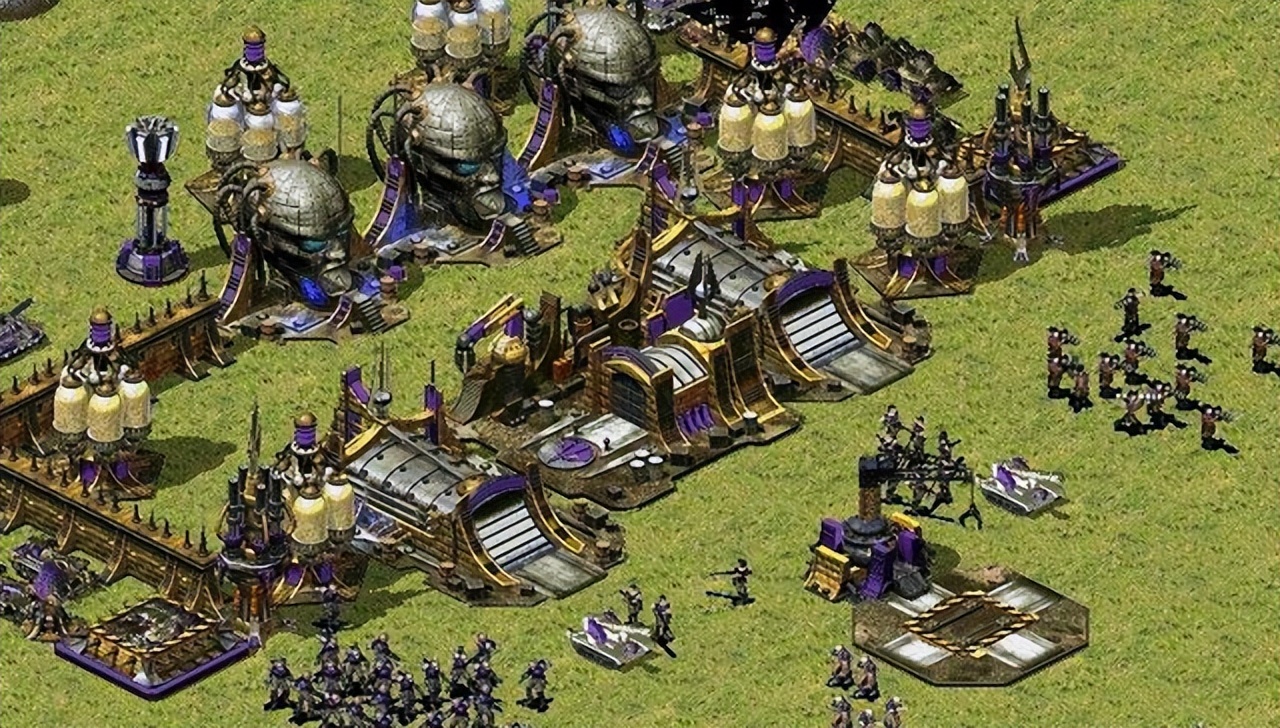 红色警戒2尤里的复仇教程攻略,尤里的复仇同时拥有三方阵营基地