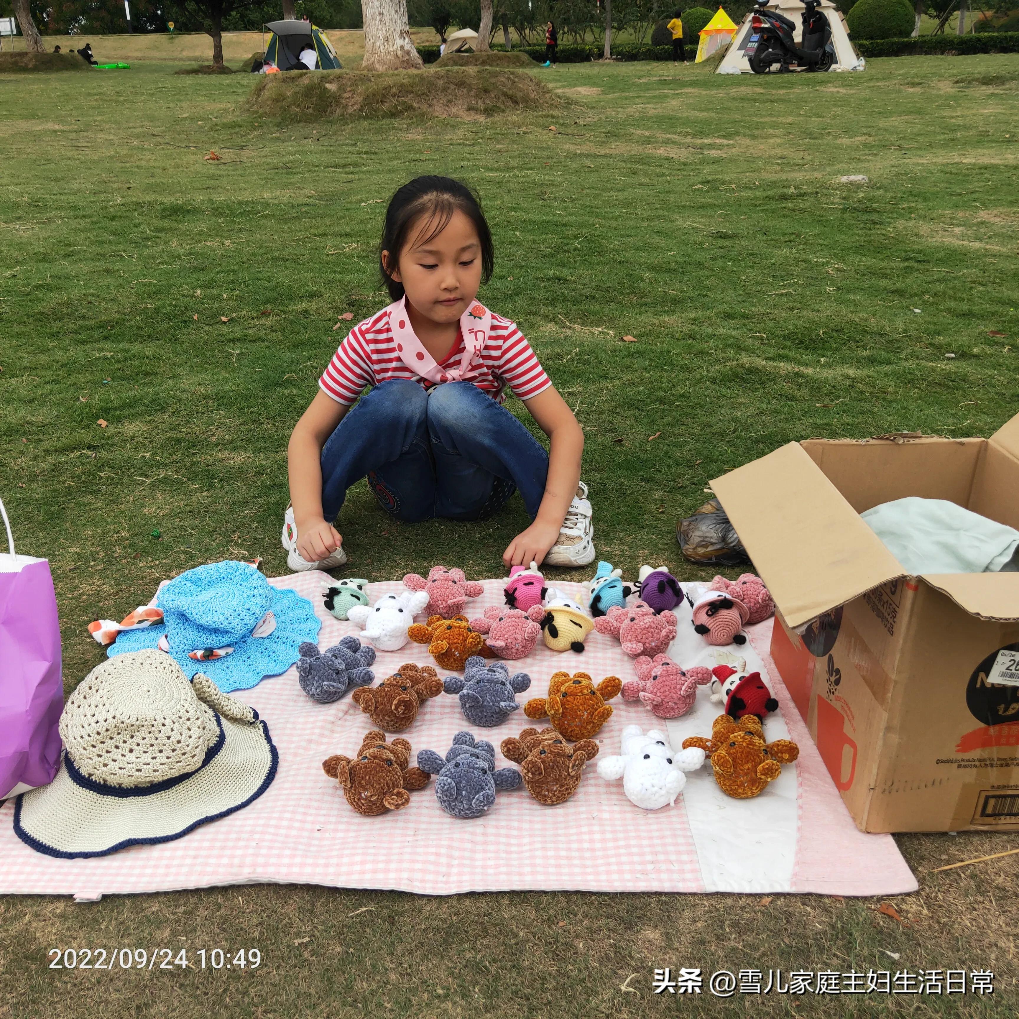 生活流水账—记第一次摆摊，被曈丫头赶鸭子上架，被路人大姐温暖