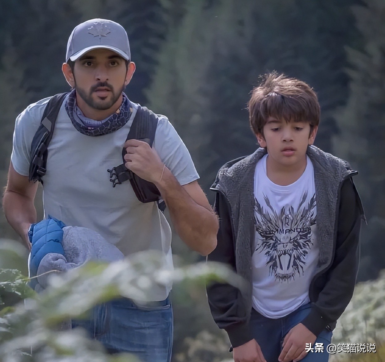 粉丝送迪拜王储帽子,粉丝追星天花板