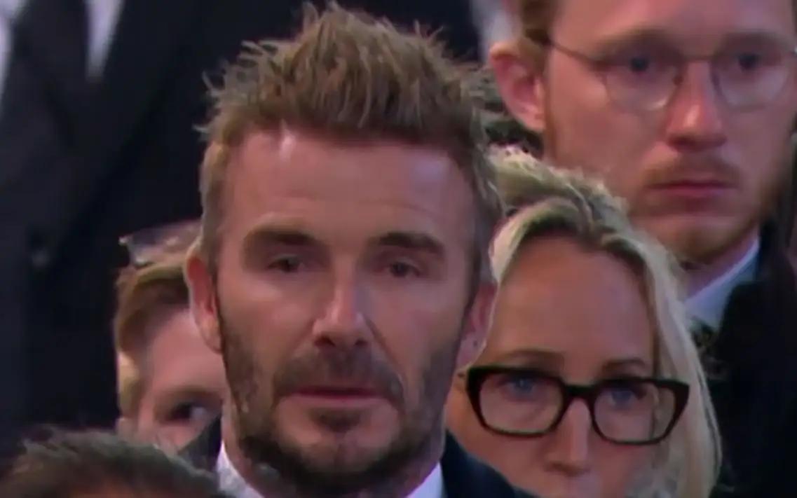 贝克汉姆排长队吊唁英国女王,贝克汉姆排队12小时送别女王