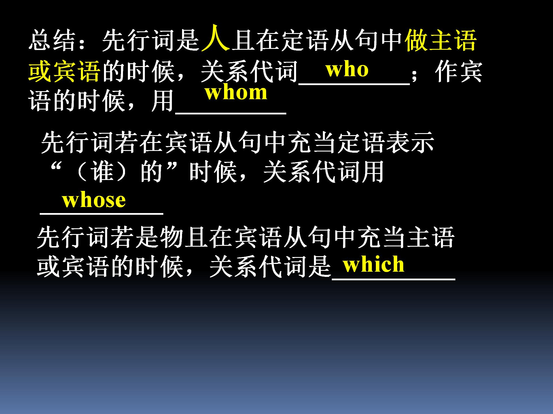 零基础英语语法之定语从句,新概念语法进阶状语从句