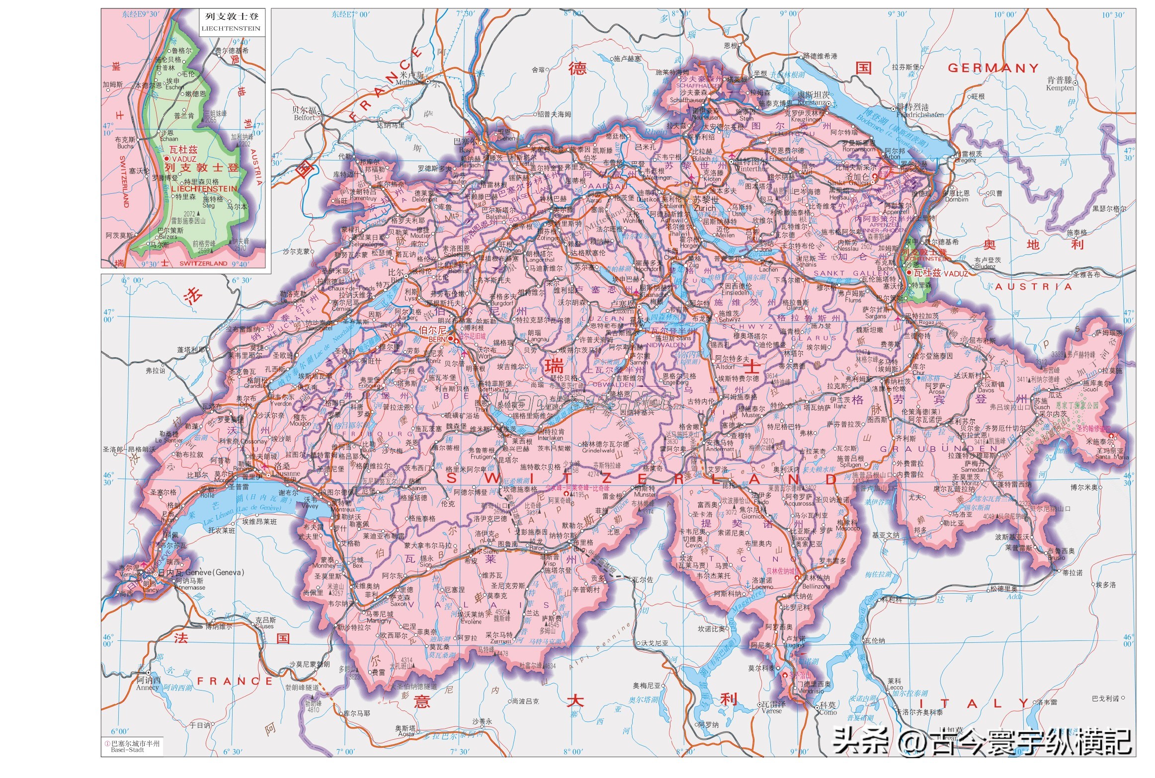 欧洲政区图高清全图,欧洲各国各时期版图