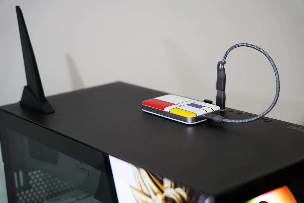 手机直连奥睿科移动固态硬盘4.0,奥睿科m.2固态硬盘盒评测