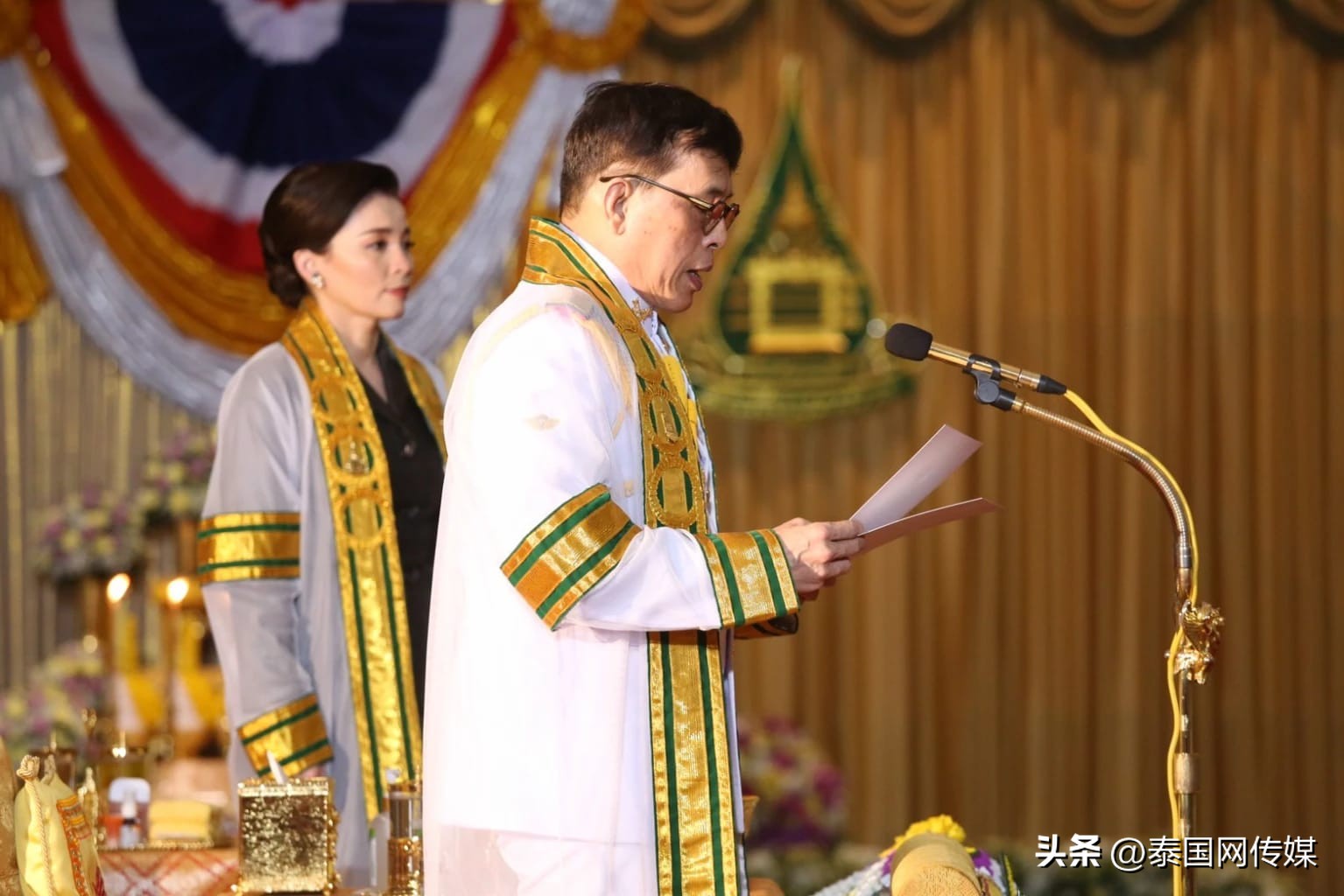 泰国公主颁发毕业证,泰国国王授予毕业证