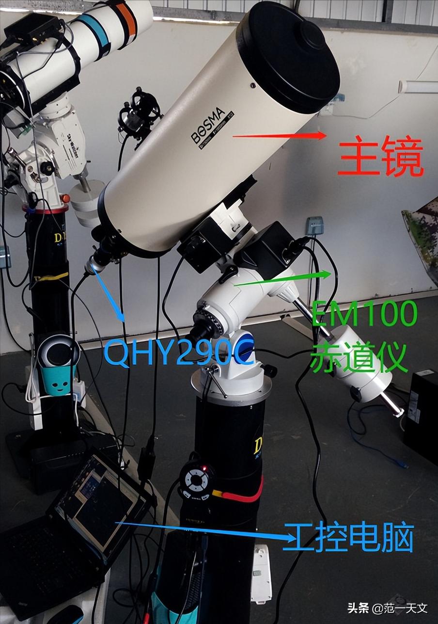 最强天文望远镜真实效果图,不同口径天文望远镜观测