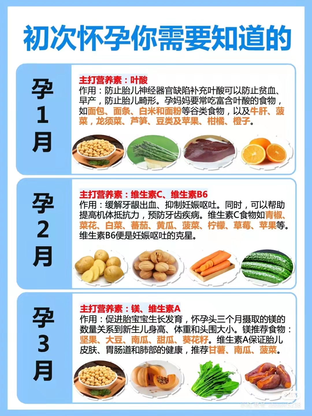 初次怀孕需要知道的，新手妈妈了解一下吧