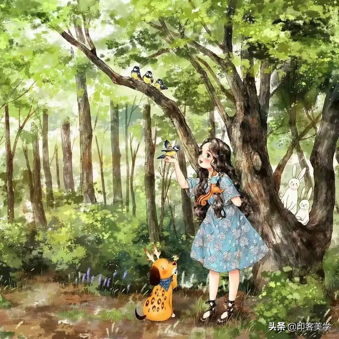 很小众却很惊艳的头像插画,一组写实风头像插画作品